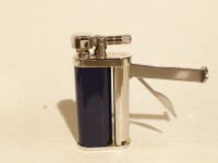 Accendino per pipa Tsubota Pearl Savinelli con accessori - Lacca Blu